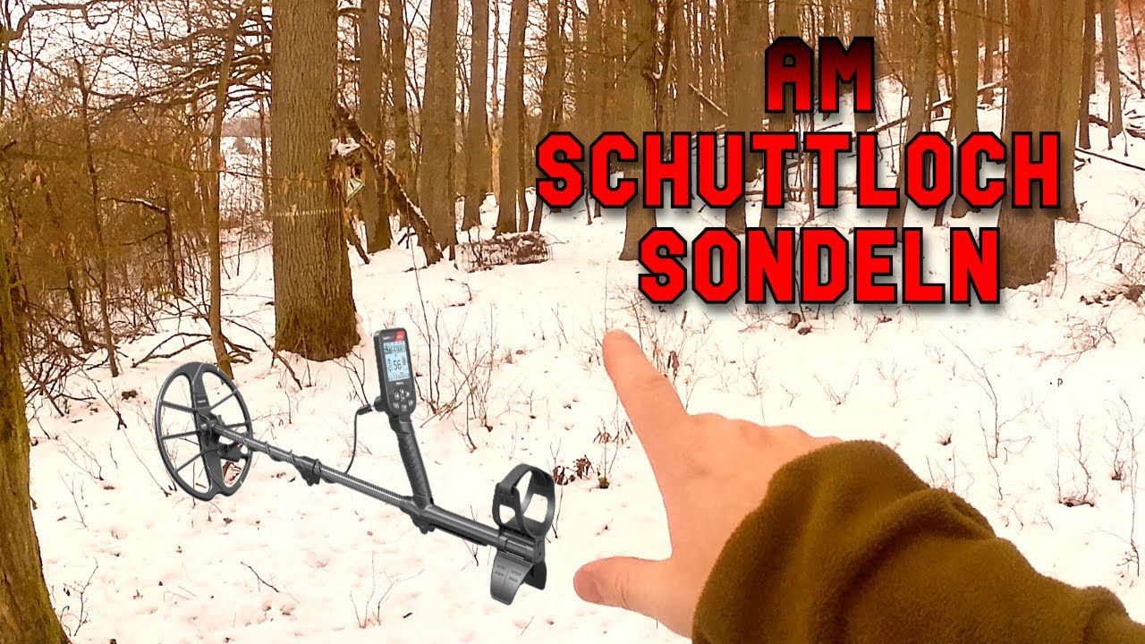 Das Sondeln, am Schuttloch geht weiter.