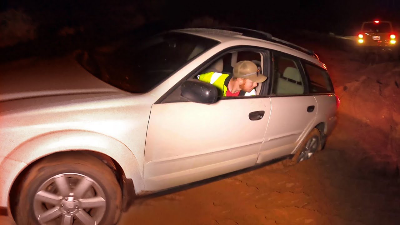 Subaru Can't Handle The Sand