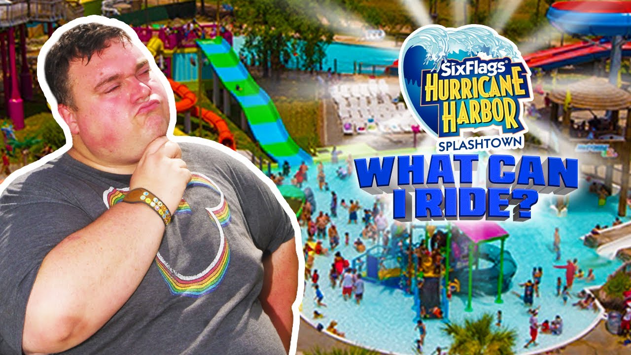 What Can A Fat Guy Ride At Six Flags Hurricane Harbor Splashtown?