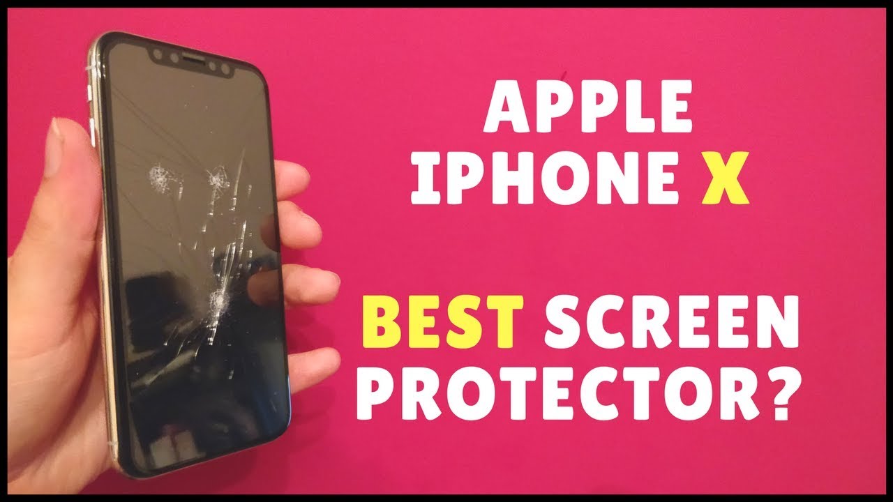 iPhone X: Which is the Best Screen Protector?