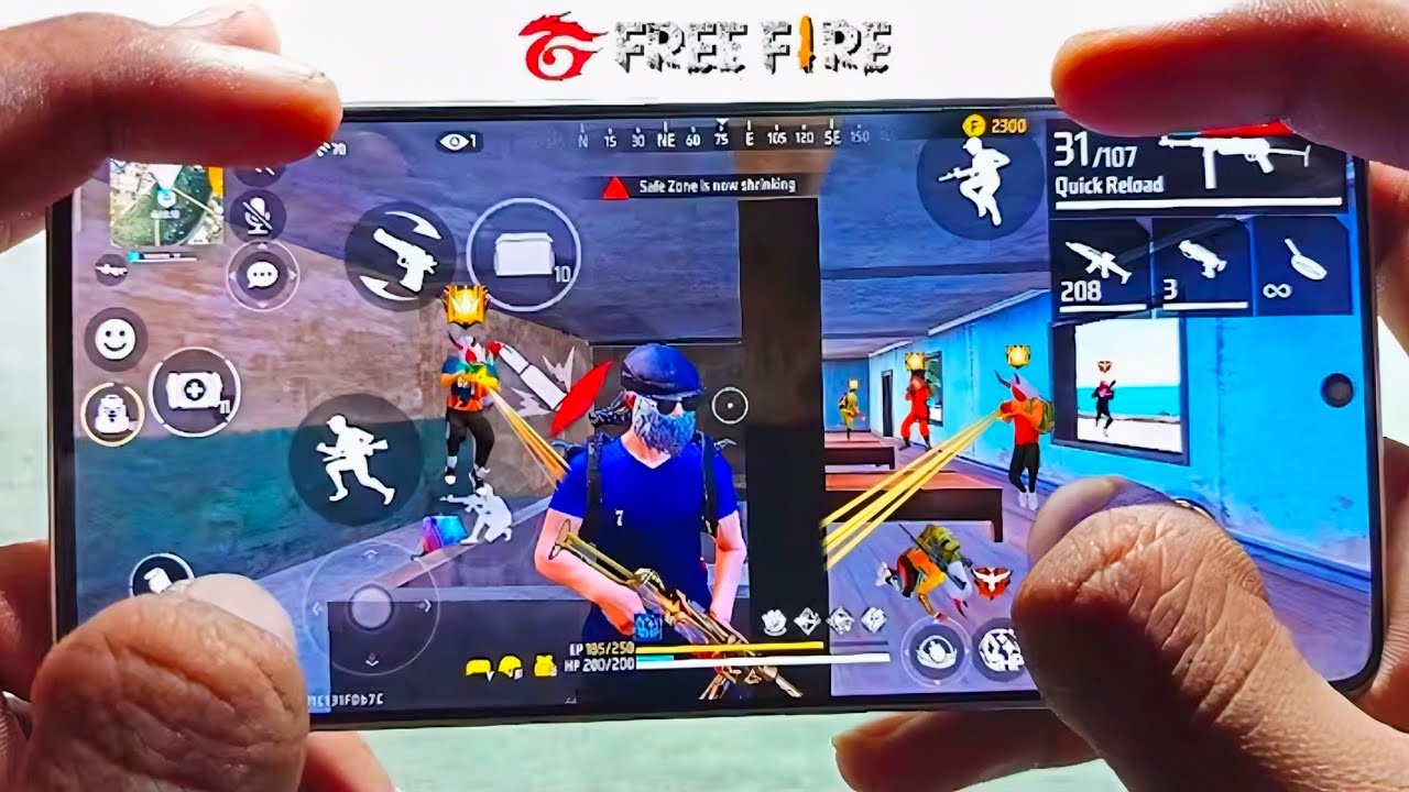 HANDCAM ⚡ POCO X7 PRO FREE FIRE GAMEPLAY 🔥