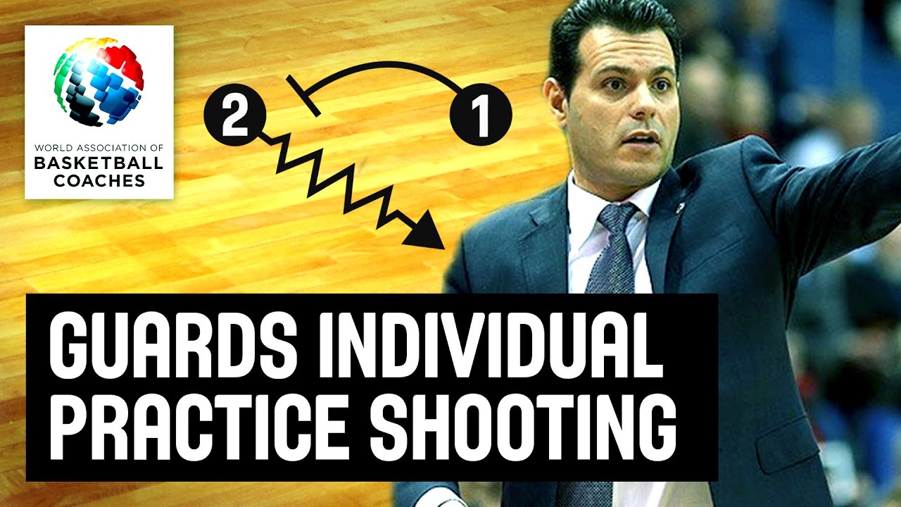 Guards individual practice shooting workout - Dimitris Itoudis - Basketball Fundamentals