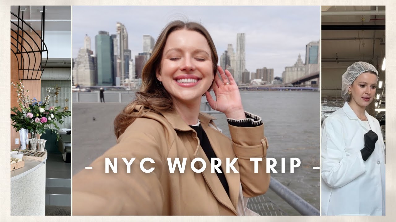VLOG: come to NYC solo with me for my first ever brand trip!