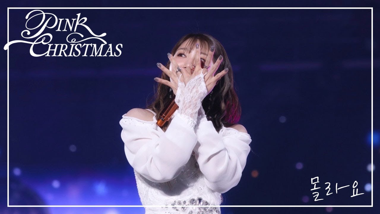 [4K] 241222 Apink - '몰라요' #정은지 직캠 in [Pink christmas]