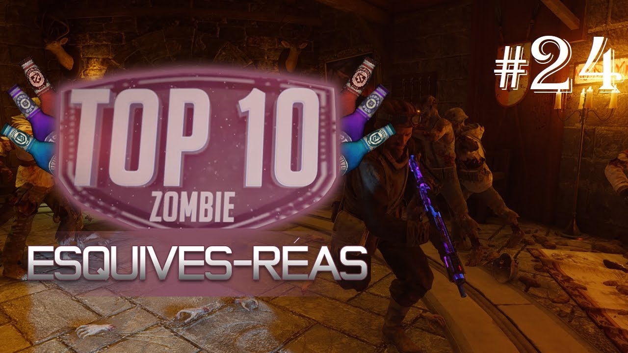 TOP 10 ZOMBIES ESQUIVES/REAS #24
