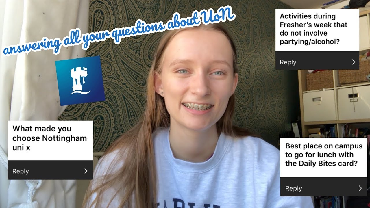Answering all your questions about Uni of Nottingham! 👩‍🏫