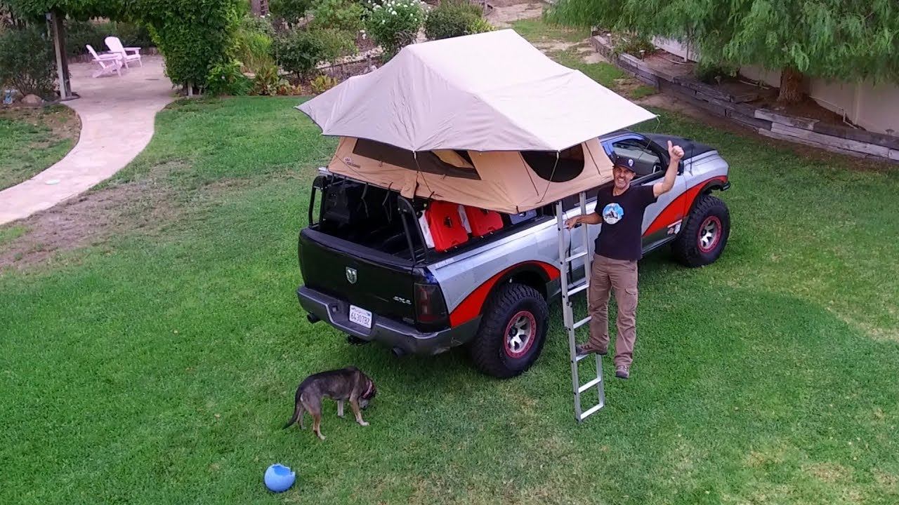 ARB Roof Top Tent Mount to this Dodge Ram 1500 Easy-Peasy