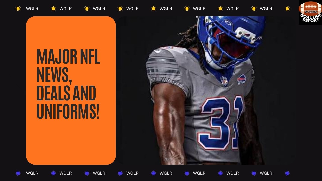 MAJOR NFL NEWS!  Bills Uniforms Good Or Bad?
