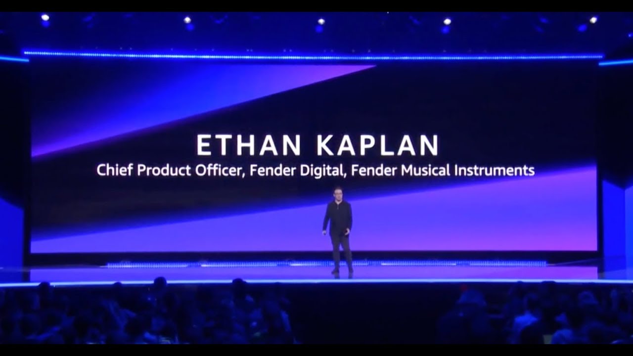 AWS re:Invent 2018 - Ethan Kaplan from Fender Shares How AWS Helps Brings Music to More Customers