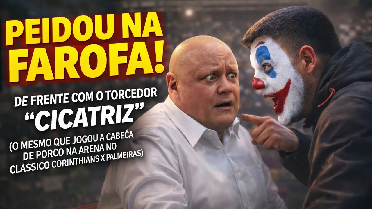 🚨RONALDO FICOU PIANINHO NA FRENTE DO TORCEDOR "CICATRIZ" 🤣🤌