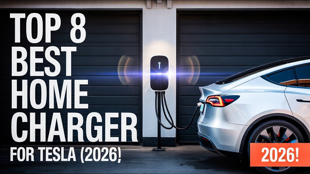 Top 8 Best Home Charger For Tesla 2026!