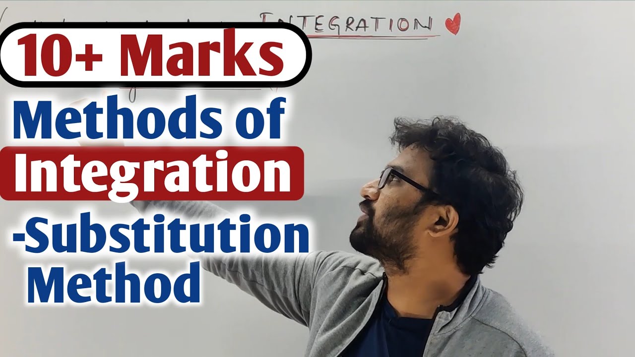 2ndPUC Mathematics | Integrals | Integration by Substitution method | Important PYQs with Solution