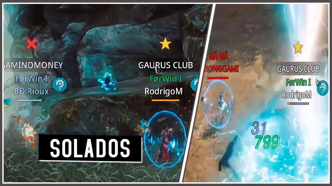GAMI GAMI SOLANDO O RIOUX E O RODRIGOM NO 2X1 | Mir4