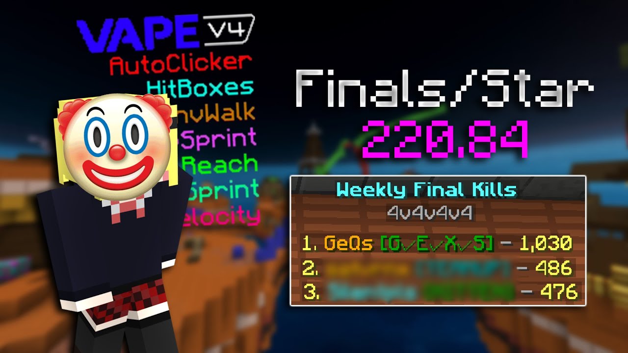 Get this CHEATER off the Bedwars leaderboards.
