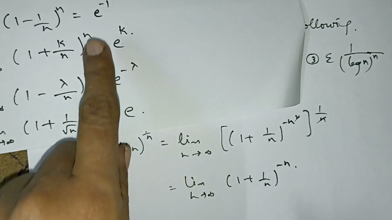 cauchy's n th Root test