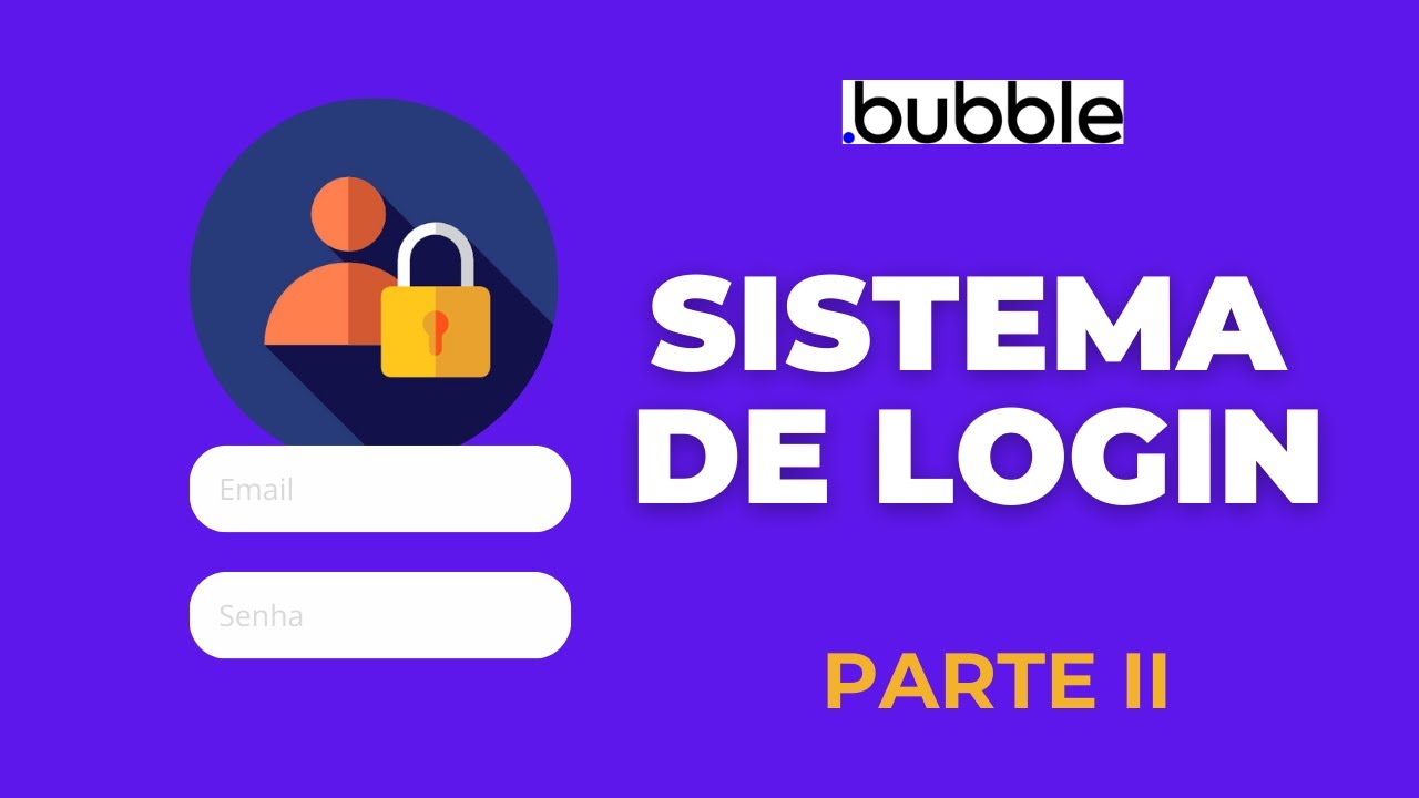 Sistema Login e Cadastro em Bubble - GET DATE FROM URL como navegação - PARTE II