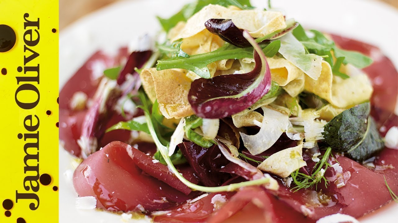 Omelette Salad & Bresaola - Jamie at Home