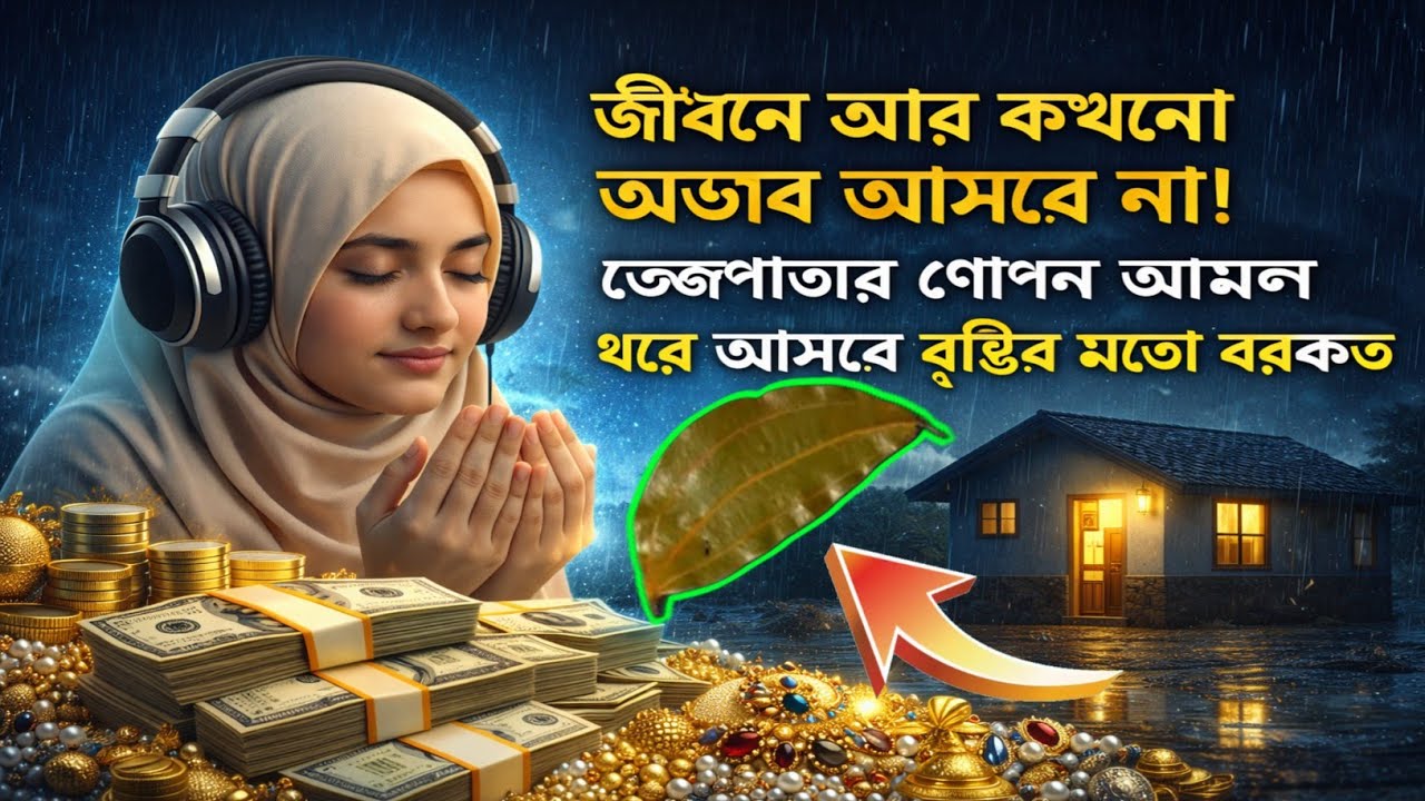 জীবনে আর কখনো অভাব আসবে না! তেজপাতার গোপন আমল | ঘরে আসবে বৃষ্টির মতো বরকত💰