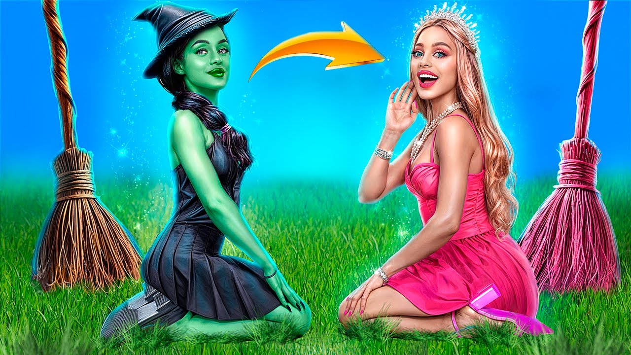 Wicked! Elphaba & Glinda Growing Up!