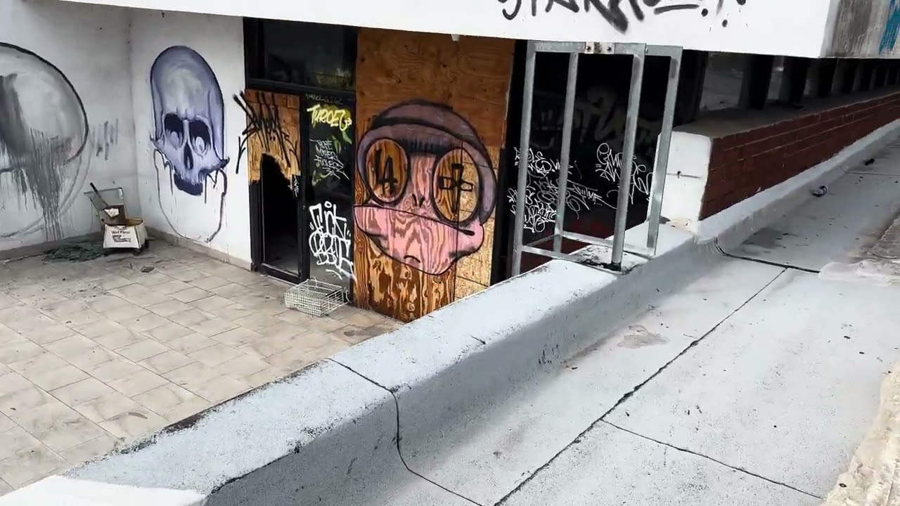 Sicc graff at a bando in LA Bando. 