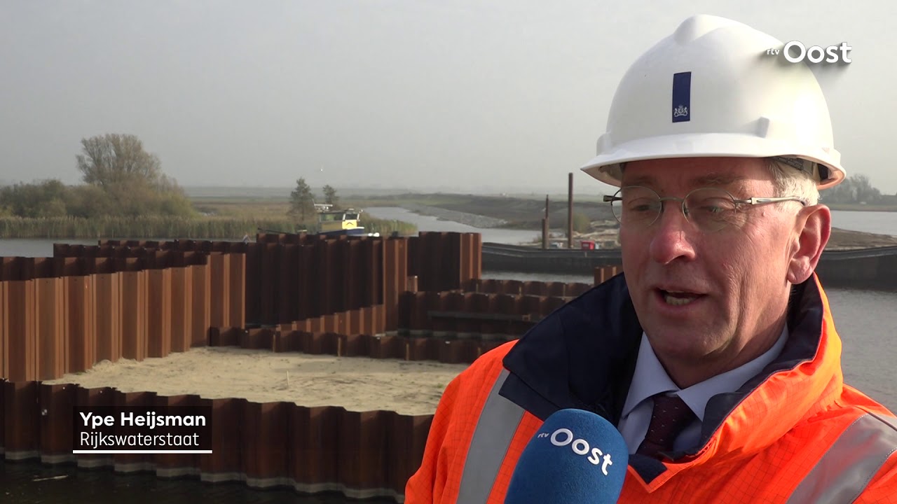 Roggebotsluis bij Kampen krijgt opvolger: bouw Reevesluis is begonnen
