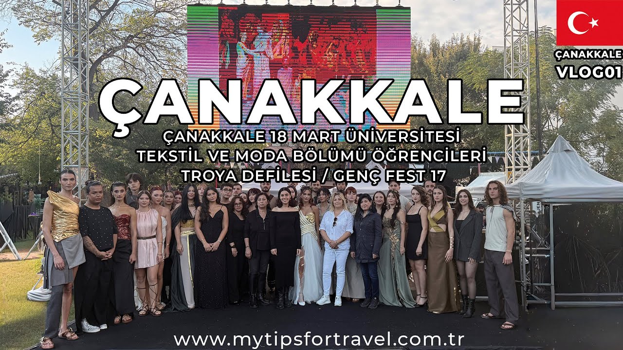 Çanakkale GençFest 17 | Troya Temalı Defile, Konser ve Tiyatro