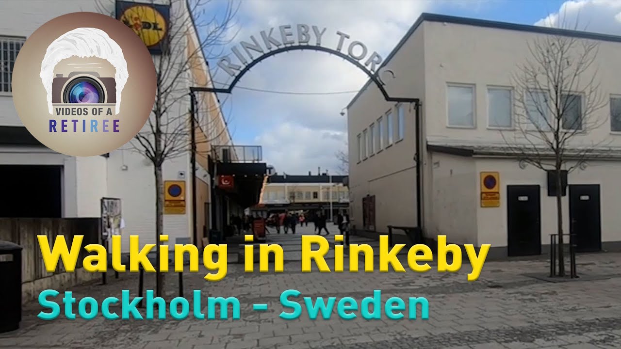 Walking in Rinkeby Stockholm -Sweden  گشت و گذاری در منطقه رینکه بی (افریقای کوچک) استکهلم - سوئد