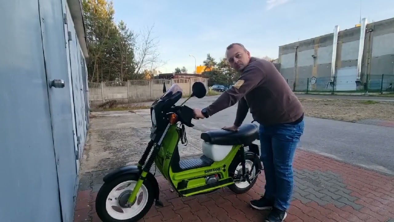 Simson SR 50, dobrze  ustawiony zapłon ! / ?