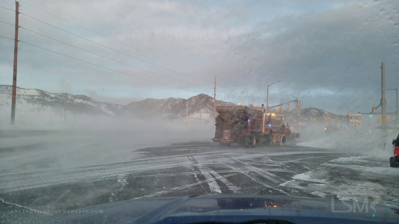 11-30-19 Arvada Co- Insane winds w Dangerous Travel-87 MPH Winds-Blinding Snow- Couple Snownado
