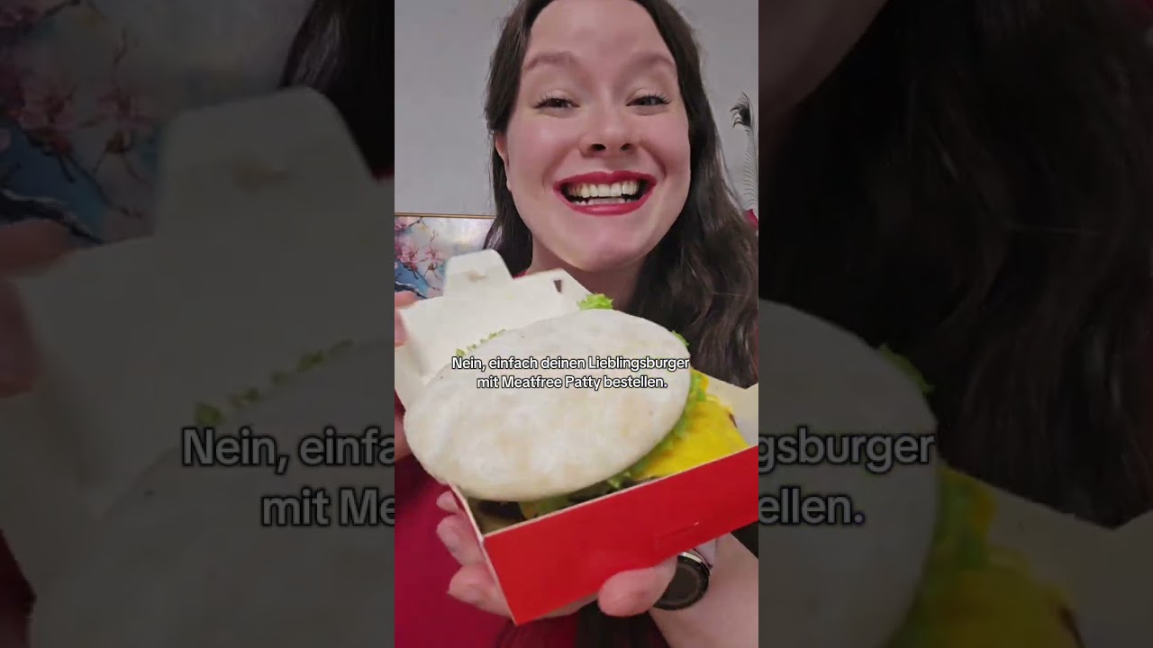 Lust auf Veggie? Wechsel kostenlos zum Meatfree Patty. 🍔