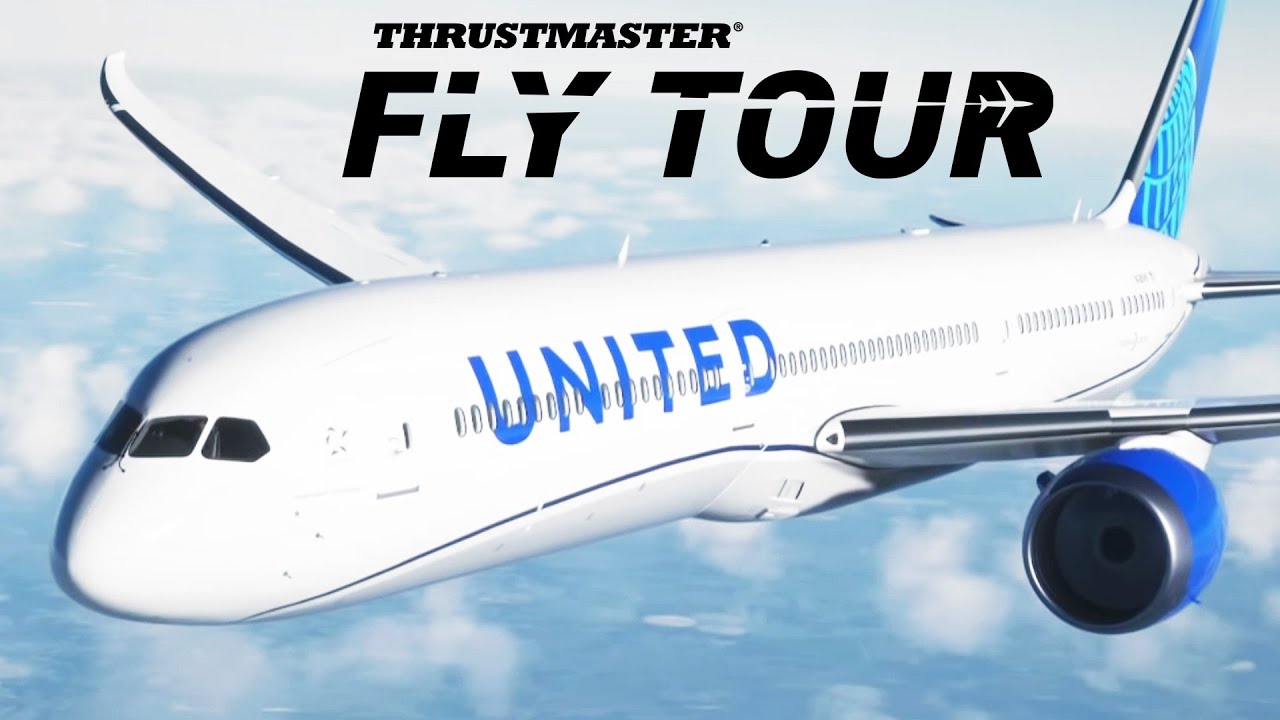 My Longest Flight in MSFS | Thrustmaster FLY TOUR