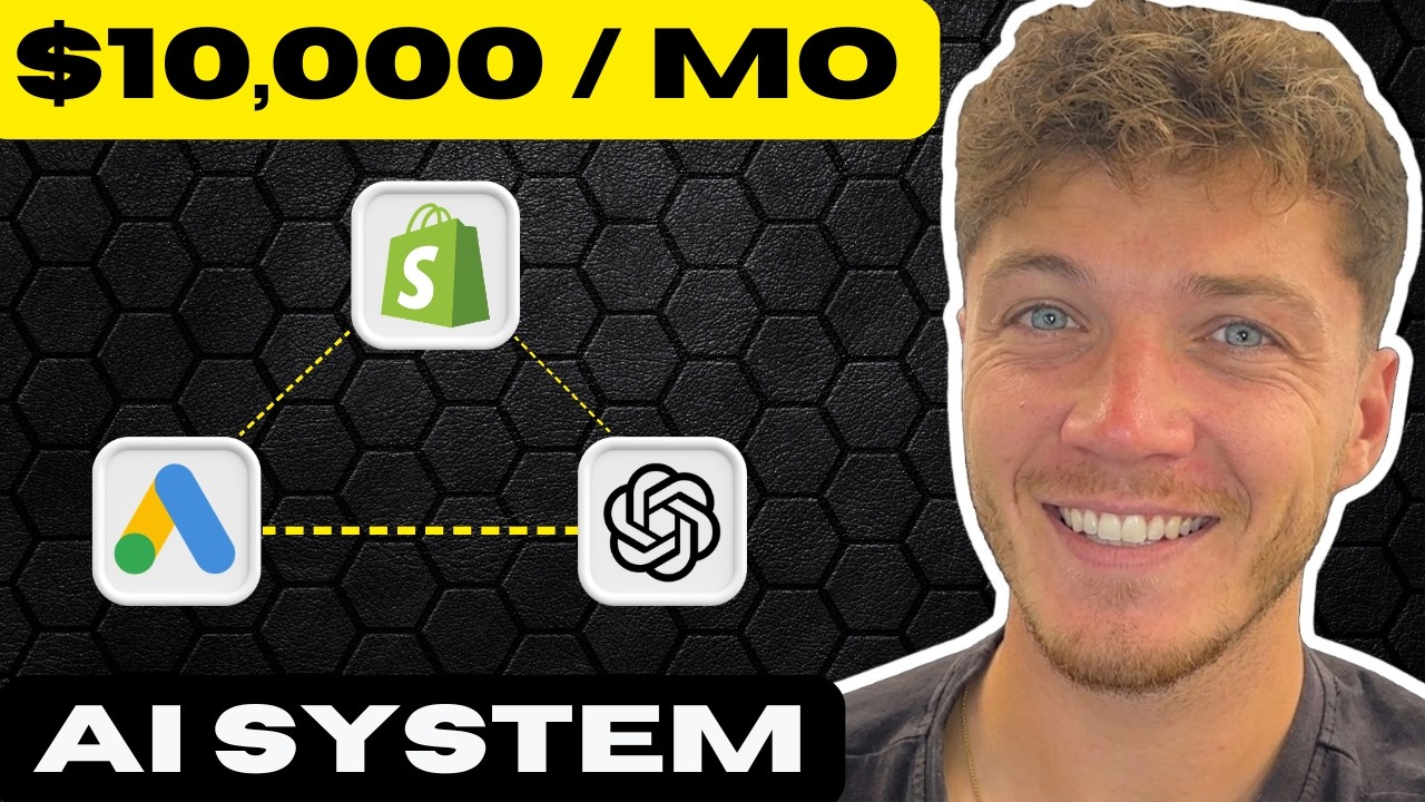 How I hit $10,000/mo in 180 Days - AI + Shopify [Masterclass]