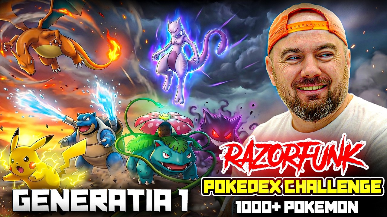 COLECTIONEZ 1000+ POKEMONI - GENERATIA 1 - POKEDEX CHALLENGE!