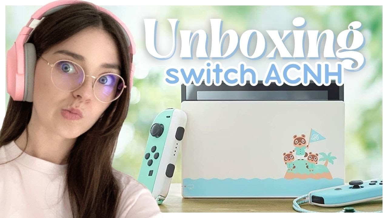 🌈 FAQ et UNBOXING de la SWITCH édition ANIMAL CROSSING | 50 000 abonnés