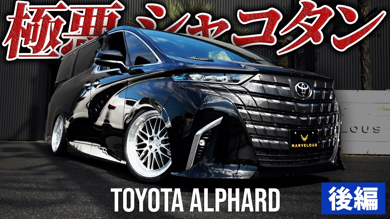 【アルファード40】極悪シャコタンカスタム！TOYOTA ALPHARD 後編