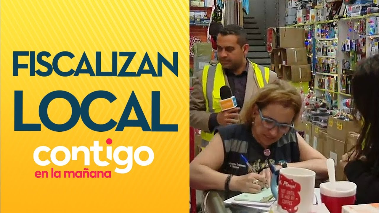 INTENSA FISCALIZACIÓN: Inspeccionan local oriental en pleno Barrio Meiggs - Contigo en la Mañana