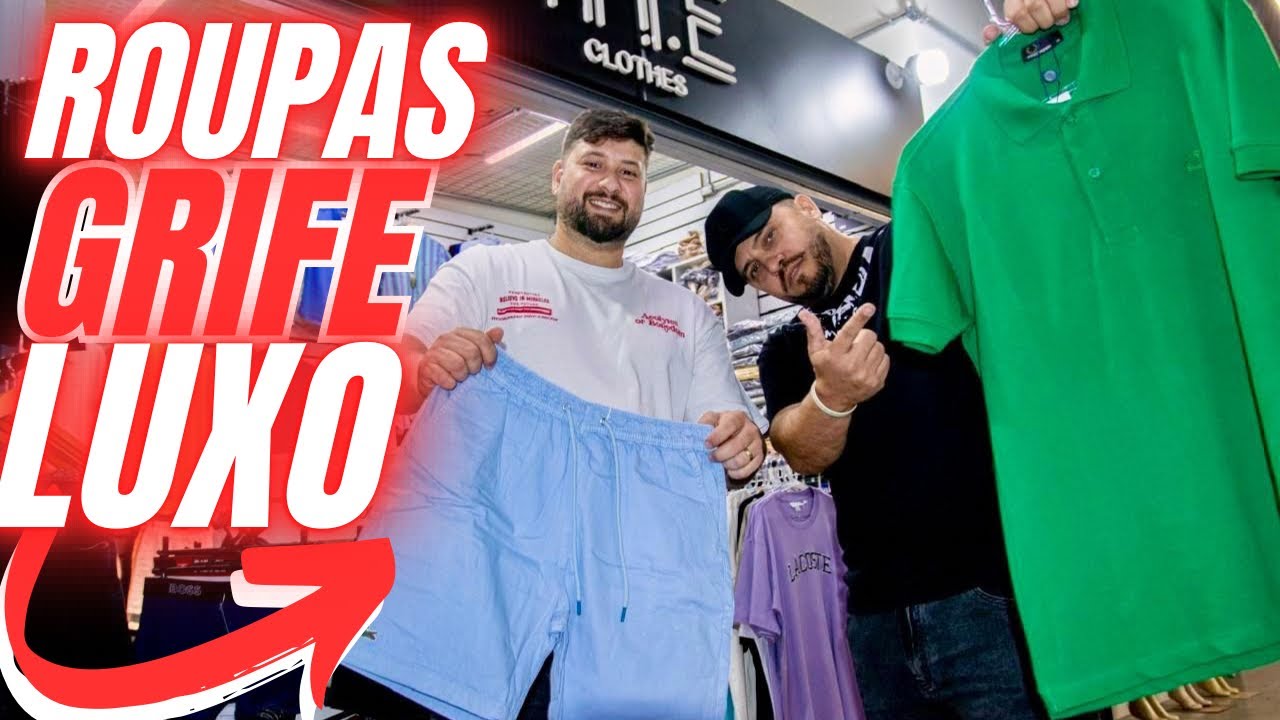🔥👕A FAMOSA LOJA DE ROUPAS DE PLAYBOYS DE ALTA QUALIDADE! CAMISAS E BERMUDAS E CALÇAS PREMIUM! #brás