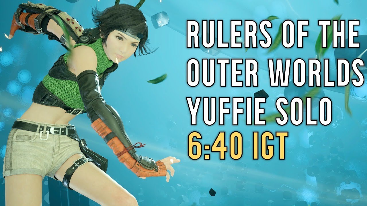 FFVII Rebirth - Yuffie vs Rulers of the Outer Worlds 6:40 IGT