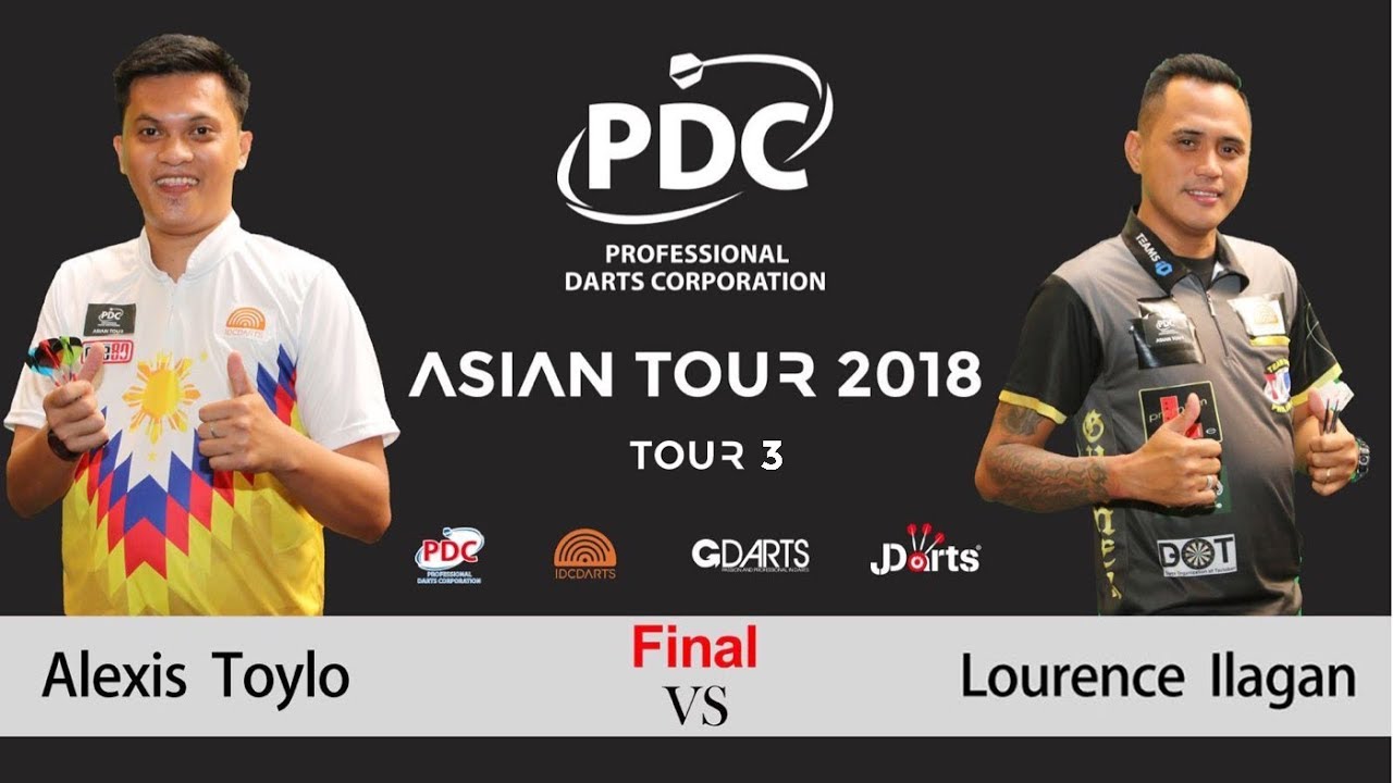2018 PDC Asian Tour 3 Macao final: Lourence Ilagan vs Alexis Toylo