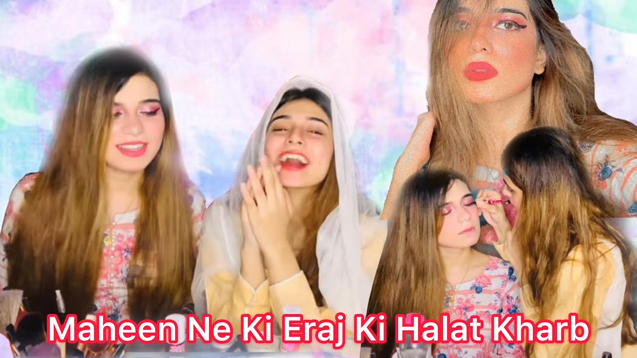 Makeup challenge by Maheen Obaid 💄| hue Eraj ki halat kharab😫| makeup challenge gone wrong😰😱