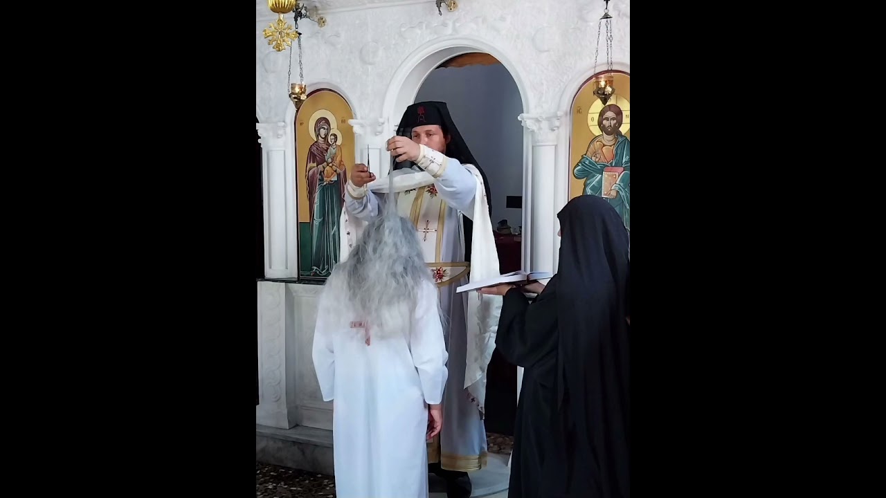 Πνευματικη Κορη Του Πατρος Χερουβειμ Εκαρη Μεγαλοσχημη Μοναχη Και Ελαβε το Ονομα Πιστη