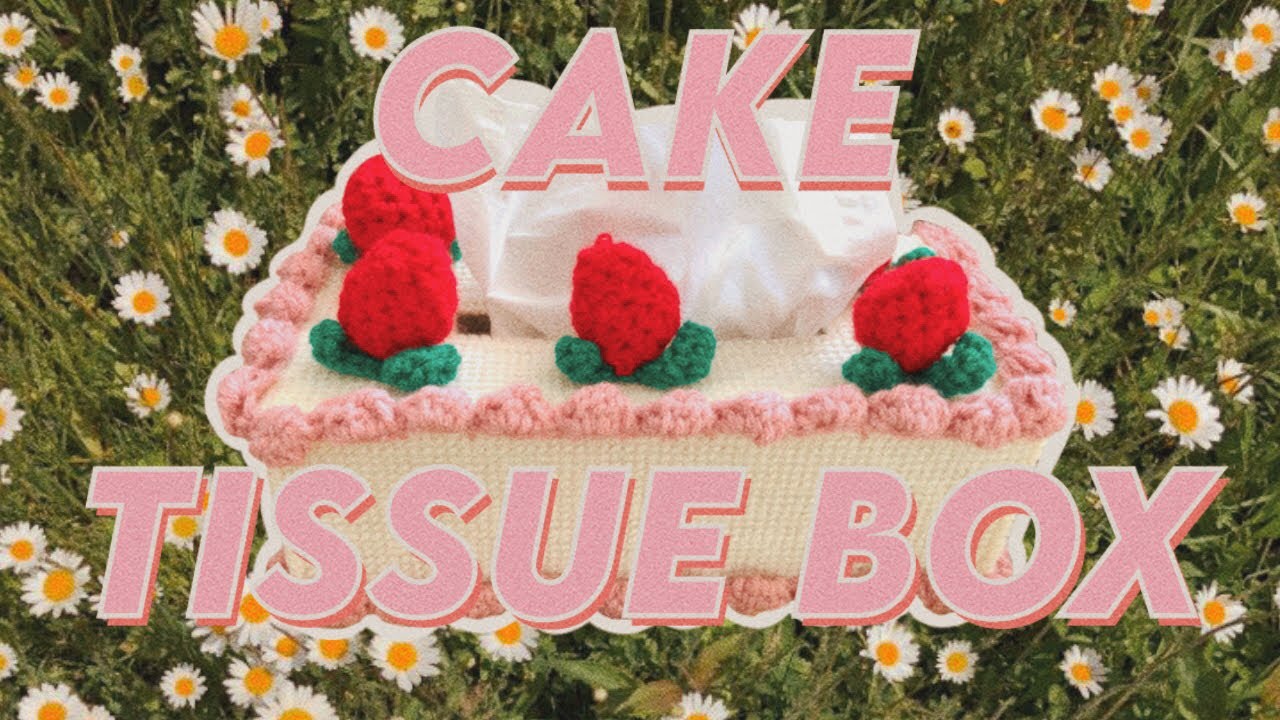 How to Make a Cake Tissue Box