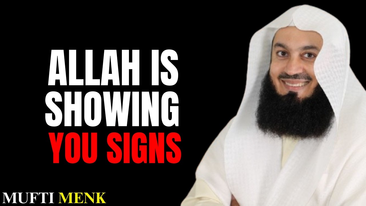 ALLAH Is Showing You Signs While Elevating You in Silence | Mufti Menk Powerful Reminder