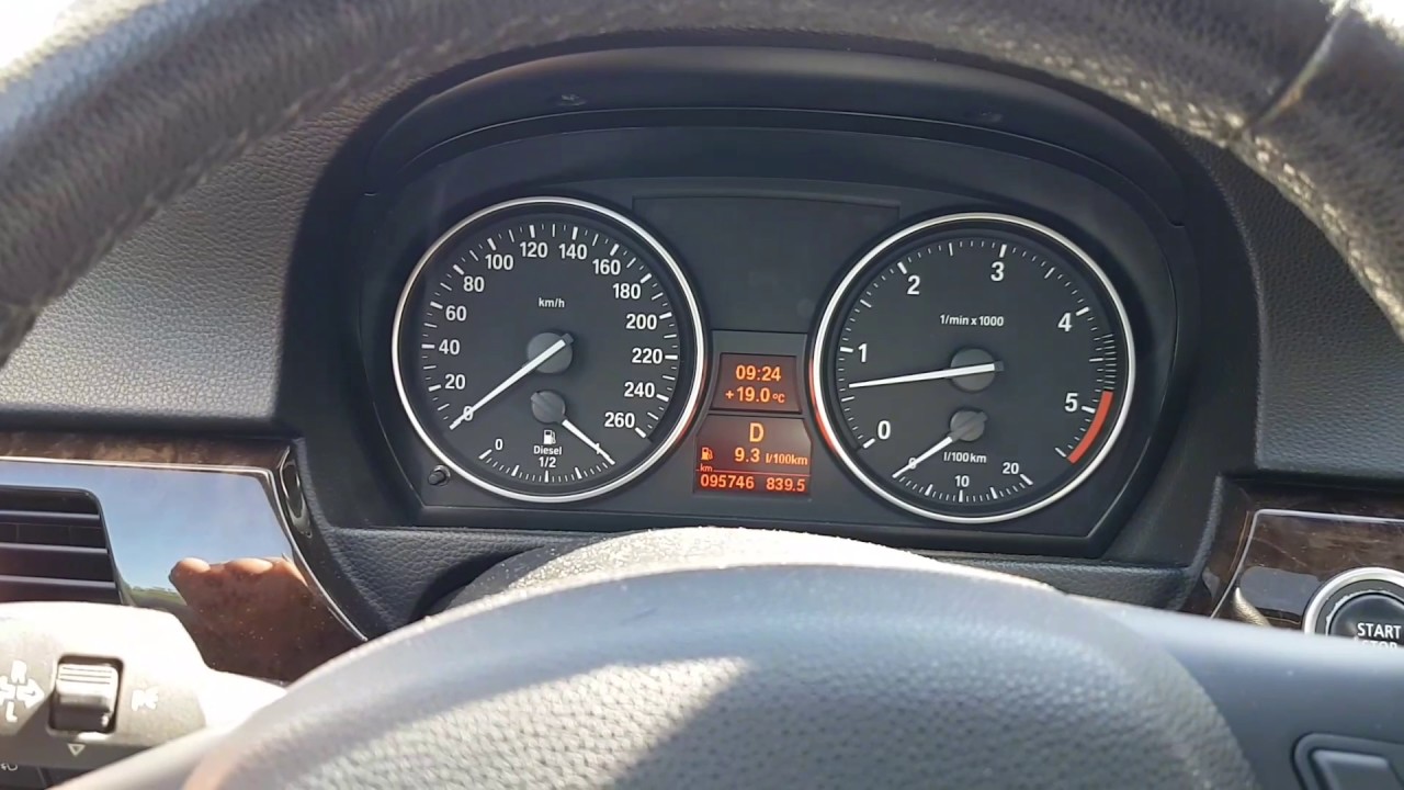 BMW 330d xDrive 2009 (245hp/520Hm) acceleration