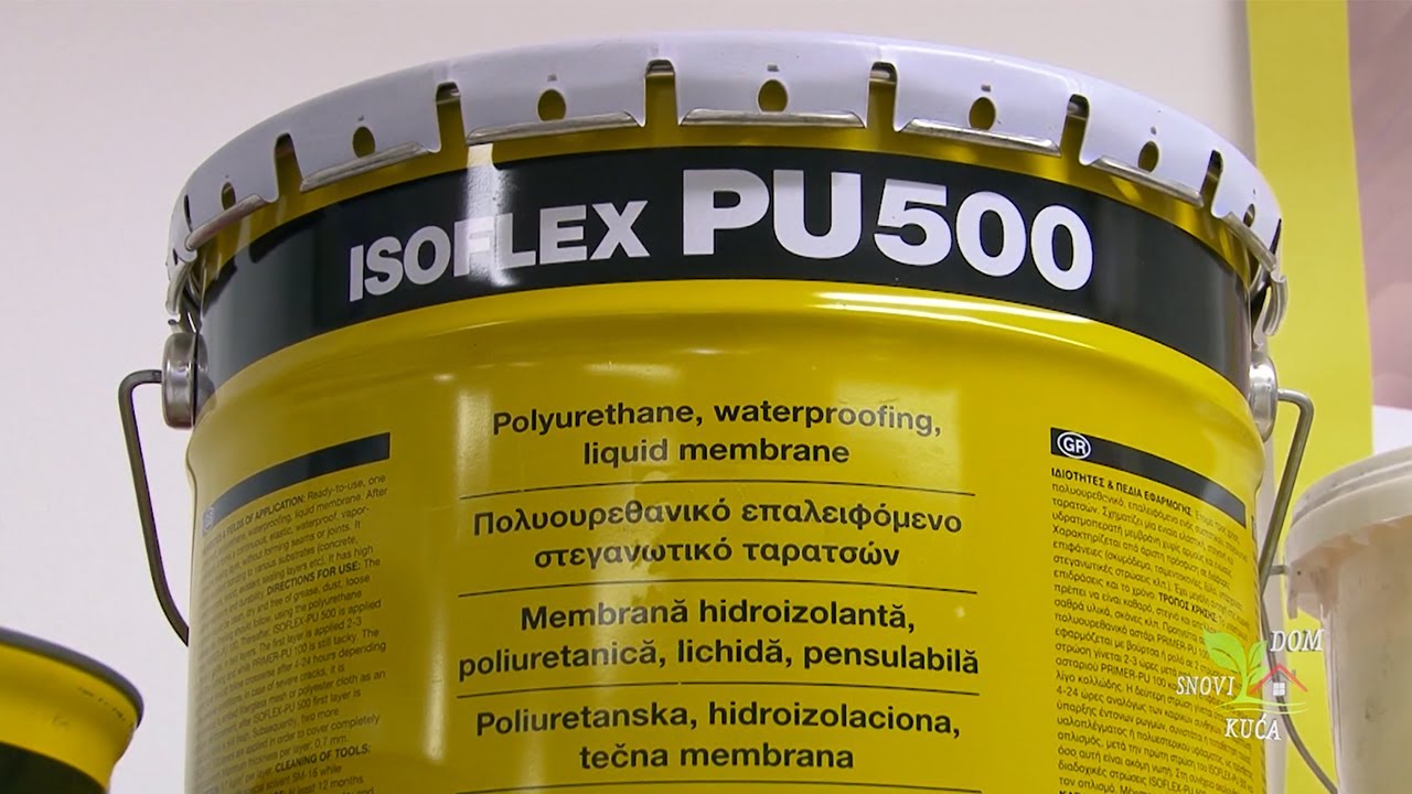 Hidroizolacija | Isomat ISOFLEX-PU 500