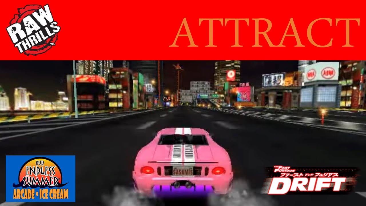 The Fast and the Furious: Drift - Attract Mode