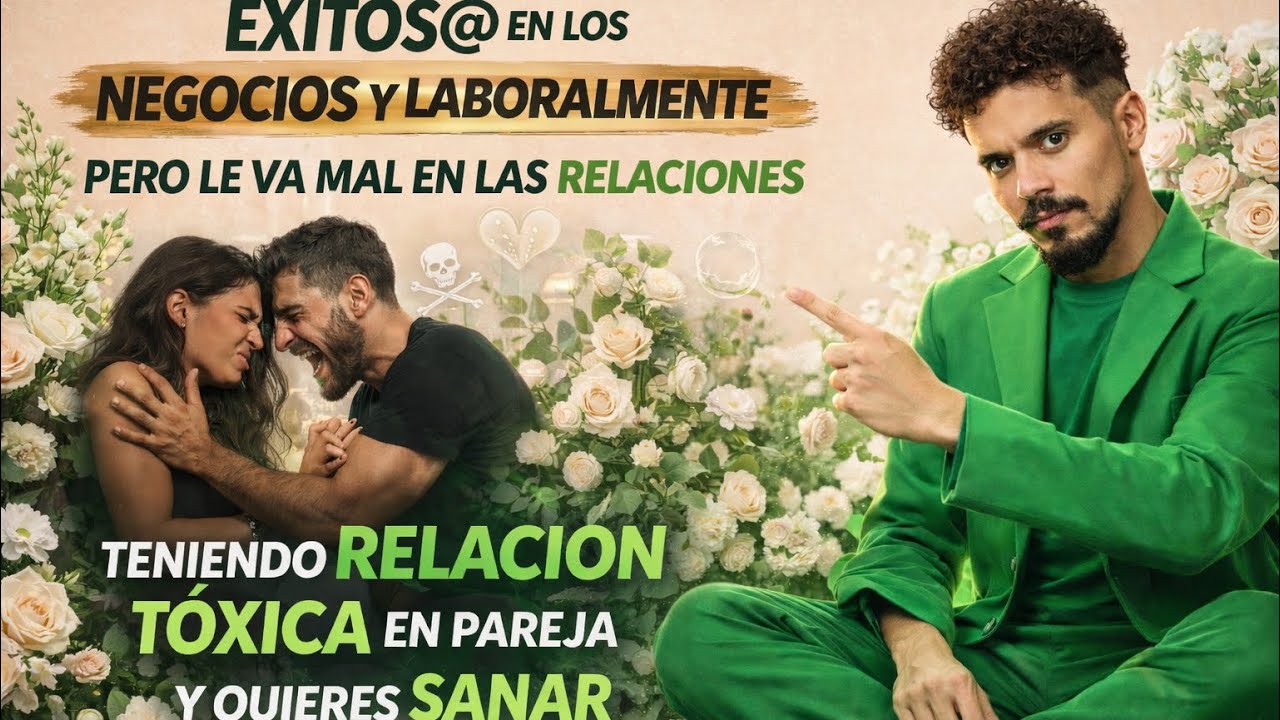 Exitosa pero le va mal en las relaciones, teniendo relación tóxica en pareja y quieres sanar 