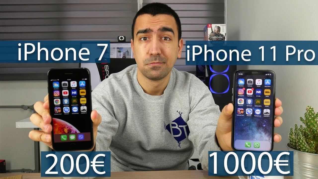 REZULTATI ĆE VAS IZNENADITI! iPhone 7 VS iPhone 11 Pro
