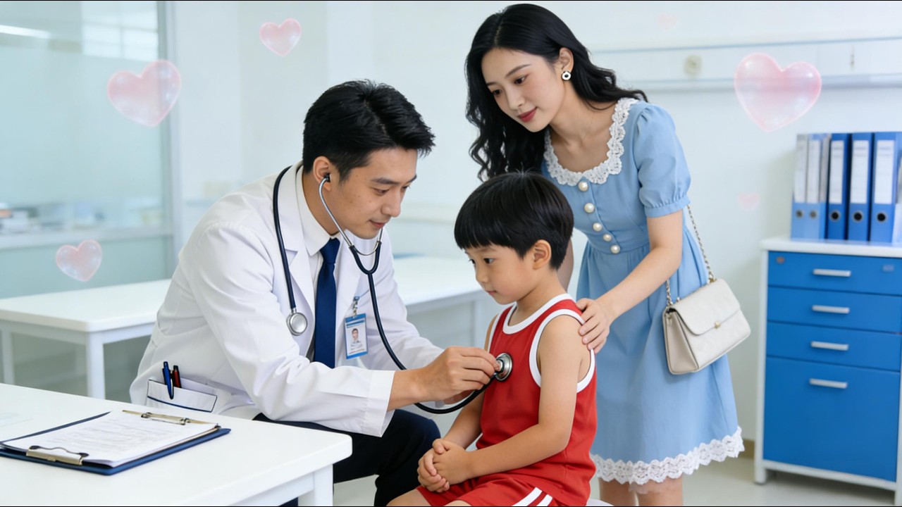 彼女は息子を連れて病院へ。5年ぶりに再会した元彼医師は、なんと息子の実の父親だった。