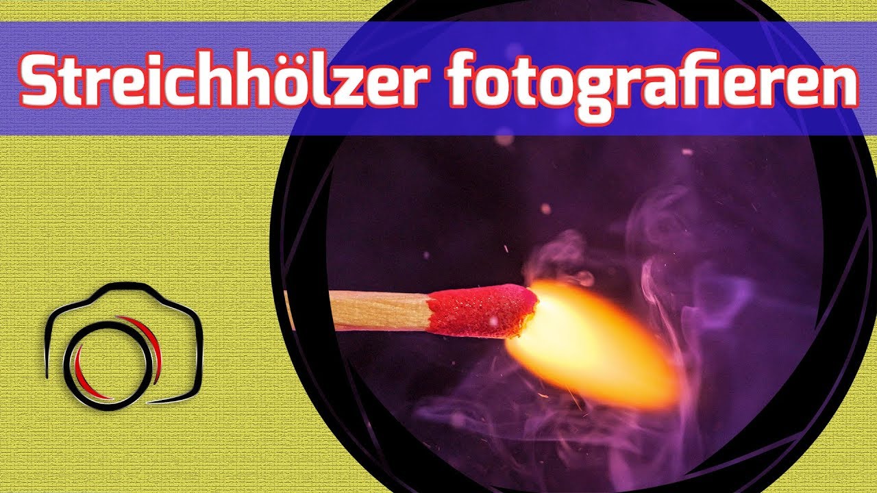 Streichhölzer fotografieren mit ProCapture oder Preburst der Lumix G9 und E M1 Mark II